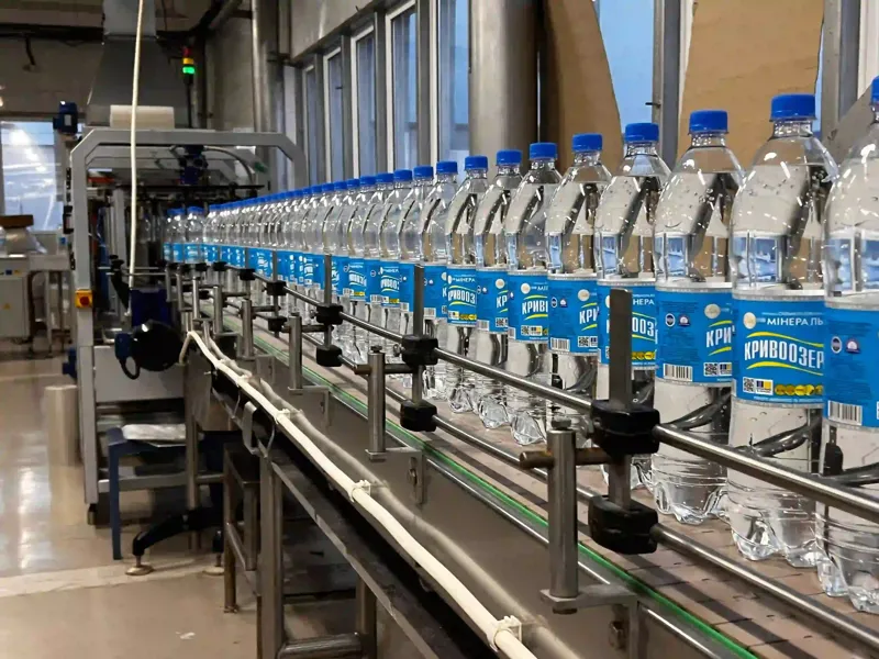 Лінія розливу — сильно газована